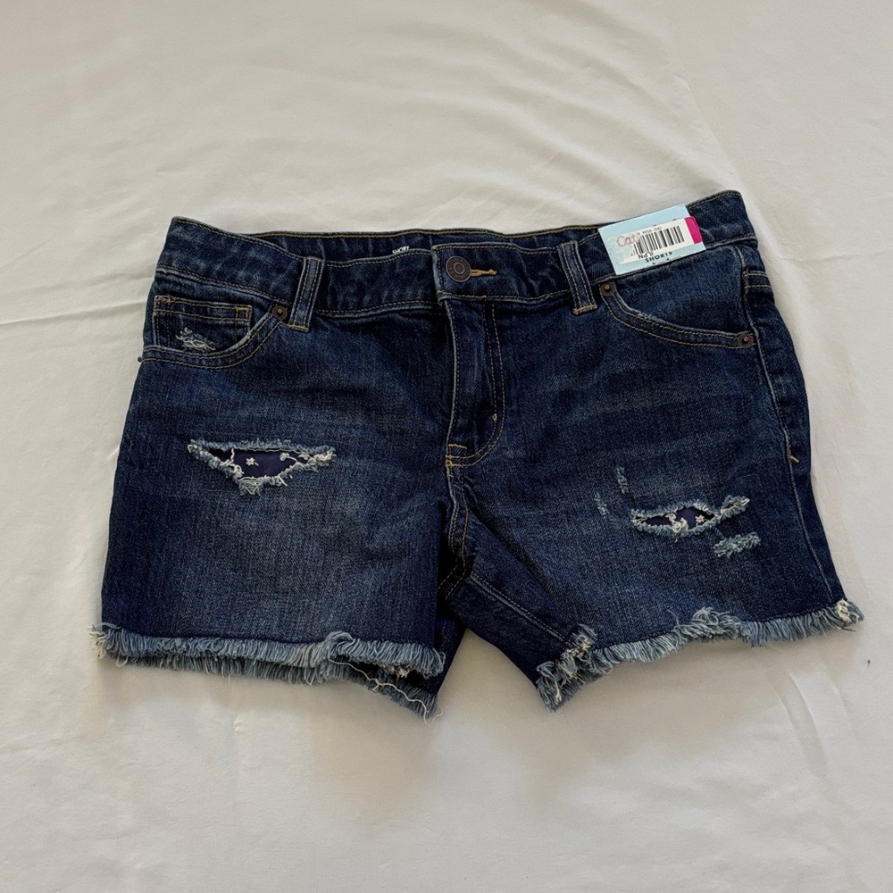 Cat & Jack Dark Blue Jean Shorts